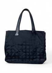 Chanel Cambon Nylon Tote Bag