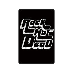 Vintage Rock Tin Sign – Retro Wall Art 🎸
