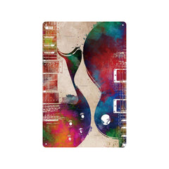 Vintage Rock Tin Sign – Retro Wall Art 🎸