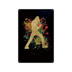 Vintage Rock Tin Sign – Retro Wall Art 🎸