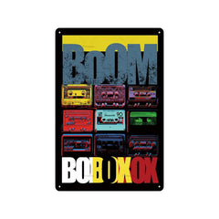 Vintage Rock Tin Sign – Retro Wall Art 🎸