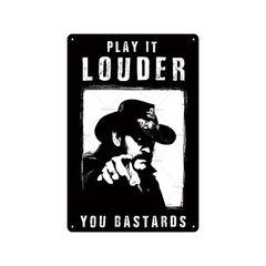 Vintage Rock Tin Sign – Retro Wall Art 🎸