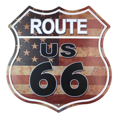 Route 66 Vintage Shield Sign 🛣️