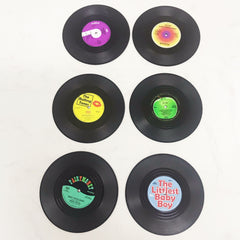 Retro Vinyl Record Coasters 💿