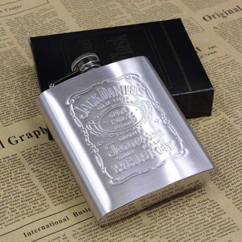 Vintage Stainless Steel Hip Flask 7oz ๐ท - Vintage Versatile