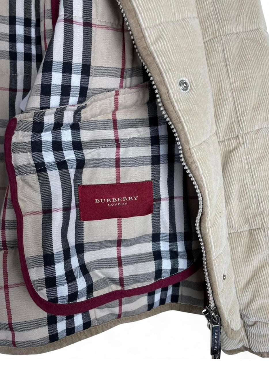 Burberry Quilted Jacket – Iconic Nova Check Lining - Vintage Versatile