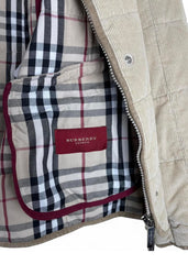 Burberry Quilted Jacket – Iconic Nova Check Lining - Vintage Versatile