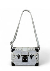 Y2K Trunk Box Shoulder Bag 2000s - Vintage Versatile