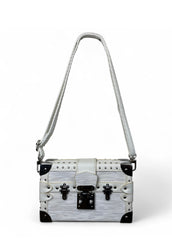 Y2K Trunk Box Shoulder Bag 2000s - Vintage Versatile