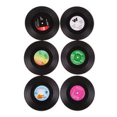 Retro Vinyl Record Coasters 💿 - Vintage Versatile