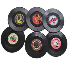 Retro Vinyl Record Coasters 💿