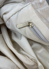 Chanel Travel Line Shoulder Tote Bag โ Beige