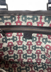 Gucci GG Monogram Canvas Web Stripe Tote Bag – Vintage Classic
