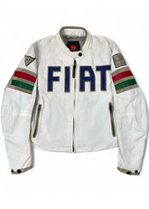 Vintage FIAT Racing Leather Jacket