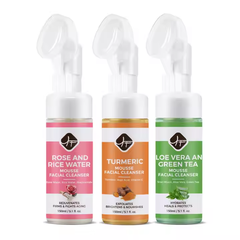 Facial Cleanser Set + FREE eBook “The Secret to Porcelain Skin” ✅