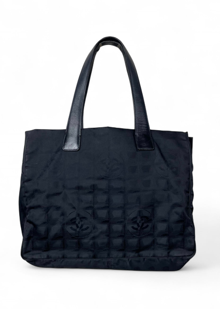 Chanel Cambon Nylon Tote Bag
