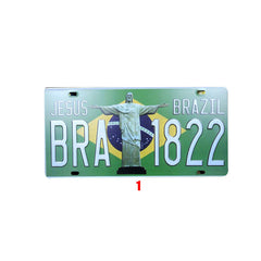 Vintage License Plate – Retro Wall Decoration 🚗