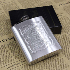 Vintage Stainless Steel Hip Flask 7oz 🍷