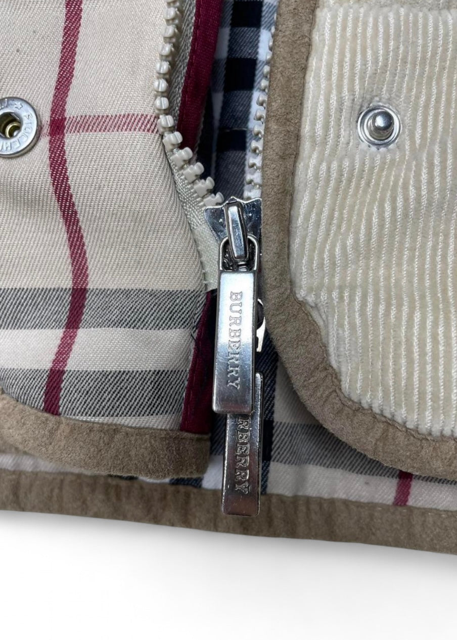 Burberry Quilted Jacket – Iconic Nova Check Lining - Vintage Versatile