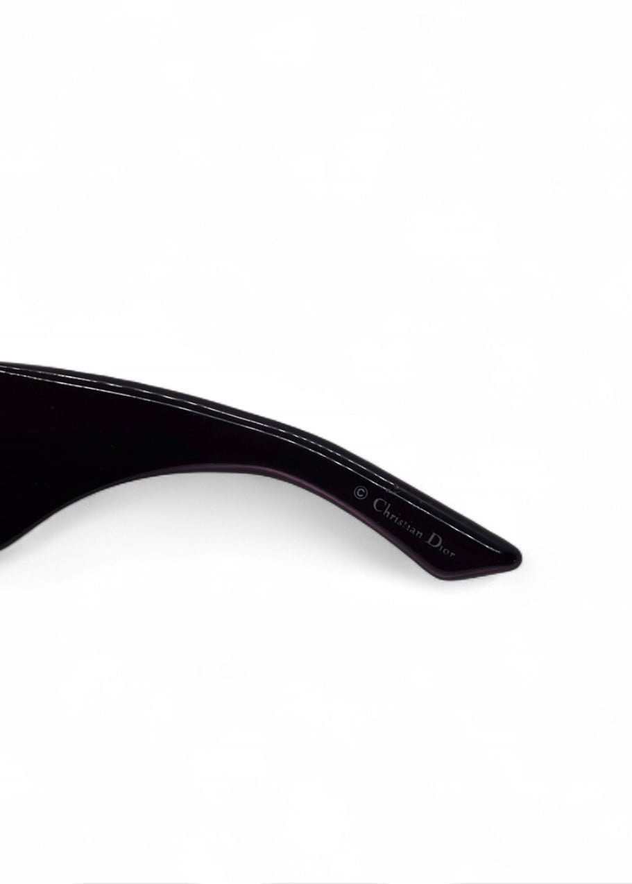Christian Dior Vintage Sunglasses – Oversized Purple Frame - Vintage Versatile