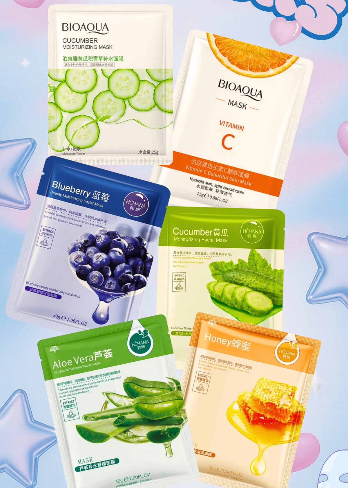 Versatile Beauty – Complete Facial Mask Set 🫧