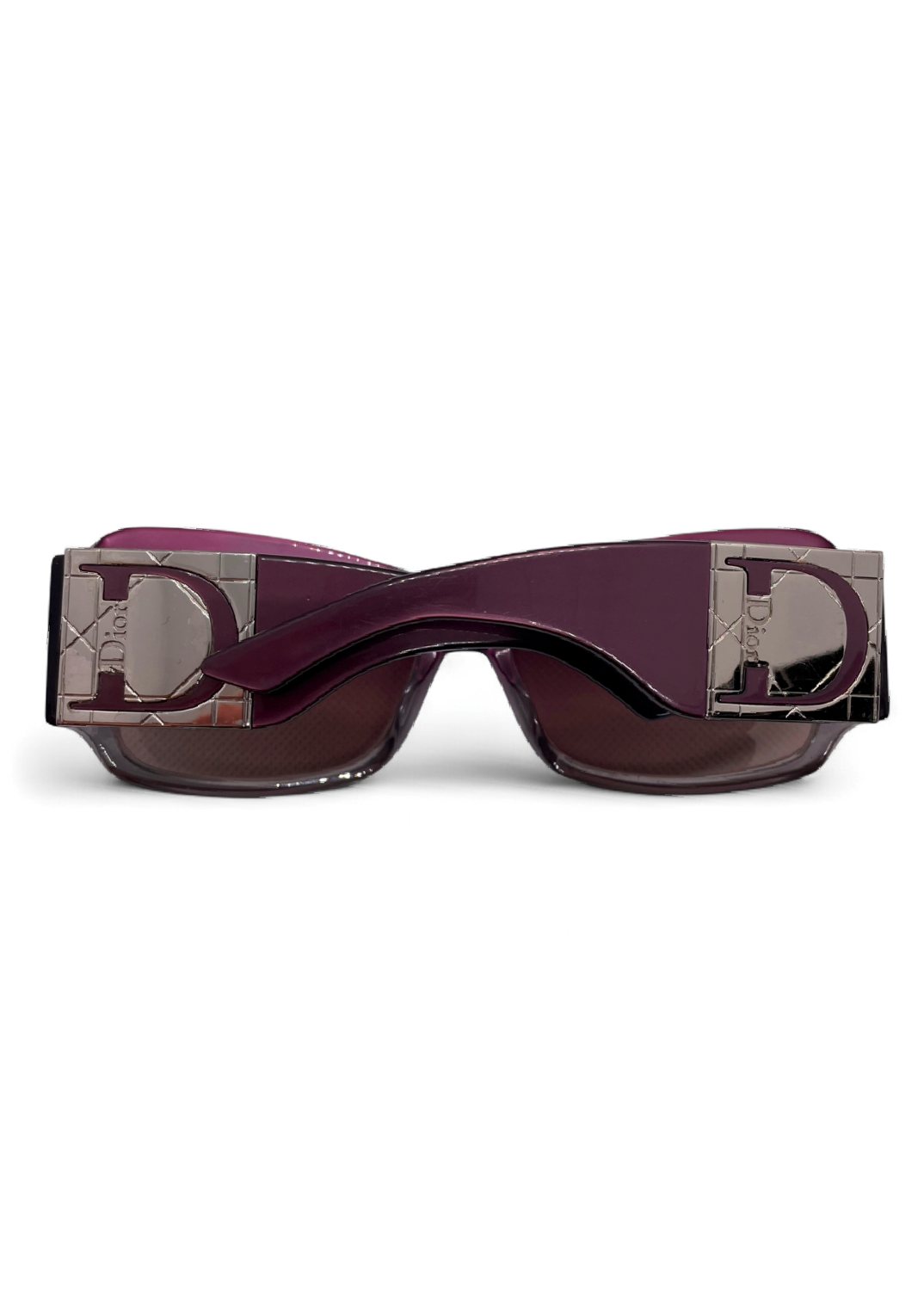 Christian Dior Vintage Sunglasses – Oversized Purple Frame - Vintage Versatile