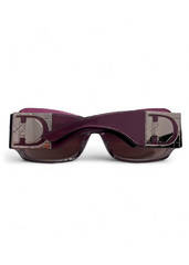 Christian Dior Vintage Sunglasses – Oversized Purple Frame - Vintage Versatile