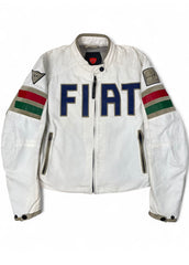 Vintage FIAT Racing Leather Jacket