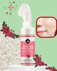 Versatile Beauty – Rose & Rice Water Facial Cleanser 🌸