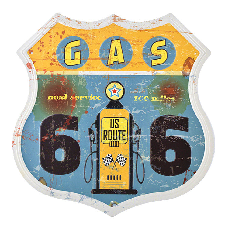 Route 66 Vintage Shield Sign 🛣️