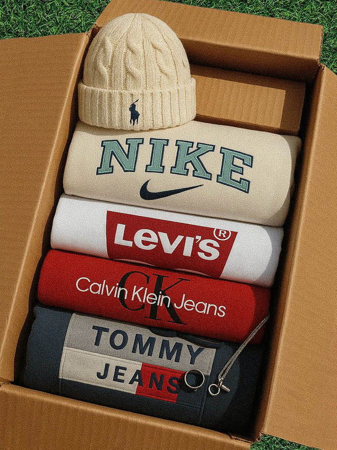 Caixa Marcas EUA 🇺🇸 - Vintage Versatile